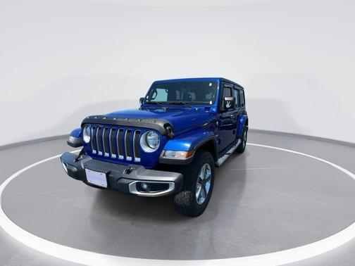 Ocean Blue Metallic 2019 Jeep Wrangler Unlimited Sahara