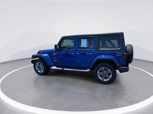 Ocean Blue Metallic 2019 Jeep Wrangler Unlimited Sahara