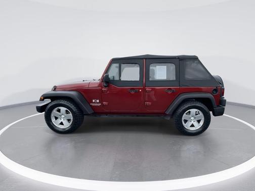 Red Rock Crystal Pearlcoat 2007 Jeep Wrangler Unlimited X