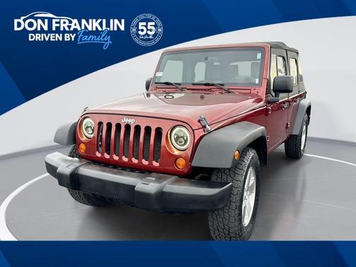 Red Rock Crystal Pearlcoat 2007 Jeep Wrangler Unlimited X