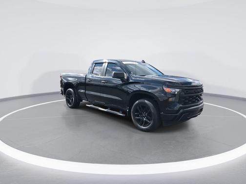 Black 2024 Chevrolet Silverado 1500 Custom