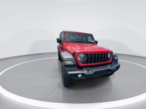 Firecracker Red Clearcoat 2026 Jeep Wrangler Sport RHD
