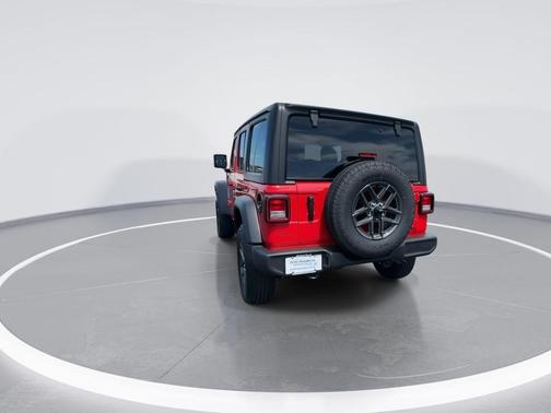 Firecracker Red Clearcoat 2026 Jeep Wrangler Sport RHD