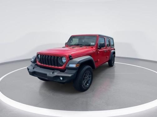 Firecracker Red Clearcoat 2026 Jeep Wrangler Sport RHD