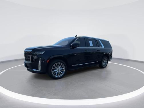 Dark Moon Blue Metallic 2021 Cadillac Escalade ESV Premium Luxury