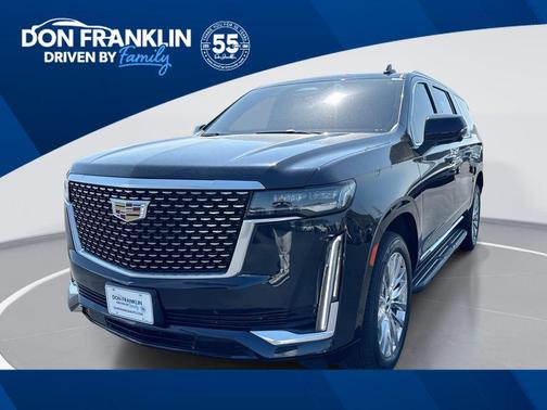 Dark Moon Blue Metallic 2021 Cadillac Escalade ESV Premium Luxury