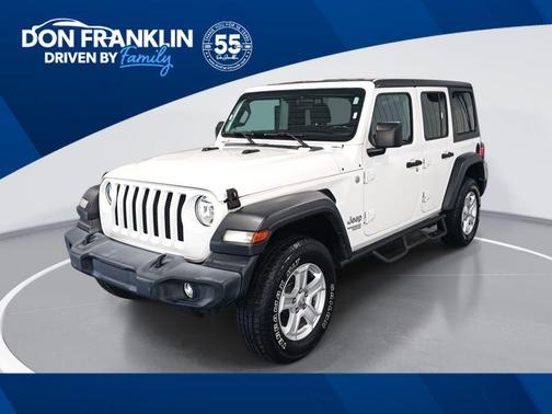 Bright White Clearcoat 2020 Jeep Wrangler Unlimited Sport
