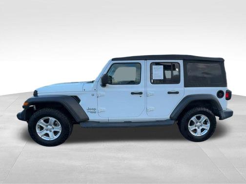 Bright White Clearcoat 2019 Jeep Wrangler Unlimited Sport