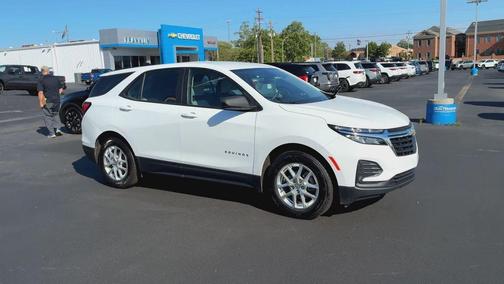 Summit White 2022 Chevrolet Equinox LS