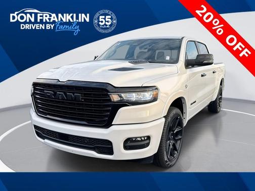 Bright White Clearcoat 2026 RAM 1500 Laramie