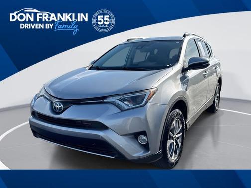 Silver Sky Metallic 2018 Toyota RAV4 Hybrid XLE