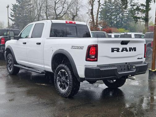 Bright White Clearcoat 2026 RAM 2500 Warlock Crew Cab 4x4 6'4' Box