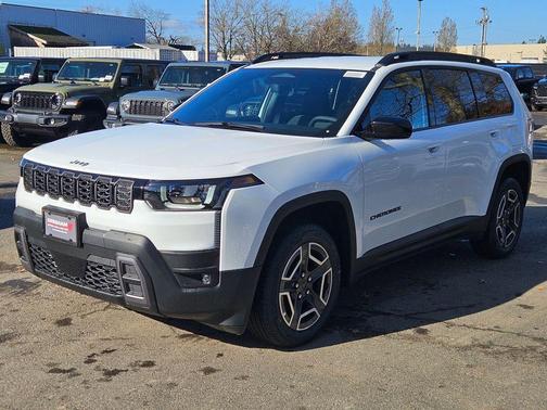 Bright White Clearcoat 2026 Jeep Cherokee Laredo 4x4
