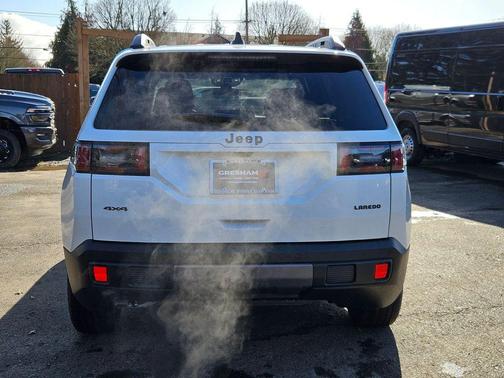 Bright White Clearcoat 2026 Jeep Cherokee Laredo 4x4