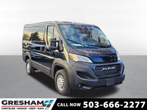 Black Clearcoat 2026 RAM ProMaster 1500 Low Roof