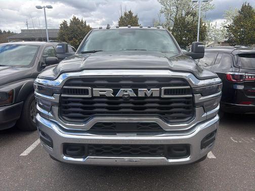 Granite Crystal Metallic Clearcoat 2025 RAM 3500 Tradesman Crew Cab 4x4 8' Box