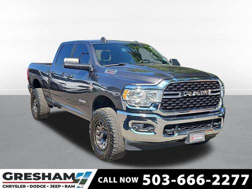 Granite Crystal Metallic Clearcoat 2022 RAM 2500 Big Horn Crew Cab 4x4 6'4' Box