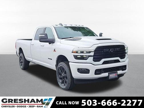 Bright White Clearcoat 2026 RAM 2500 Laramie Crew Cab 4x4 8' Box