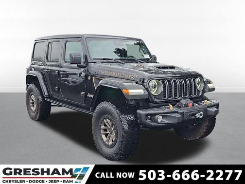 Black Clearcoat 2025 Jeep Wrangler Rubicon 392 Final Edition SUV