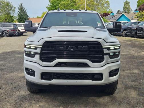 Bright White Clearcoat 2026 RAM 2500 Laramie Mega Cab 4x4 6'4' Box