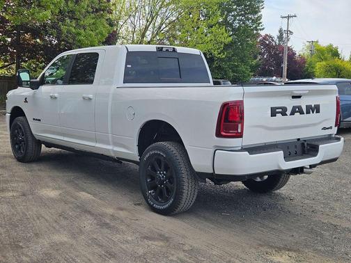 Bright White Clearcoat 2026 RAM 2500 Laramie Mega Cab 4x4 6'4' Box