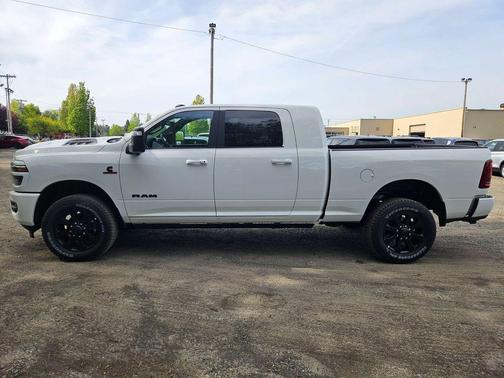 Bright White Clearcoat 2026 RAM 2500 Laramie Mega Cab 4x4 6'4' Box