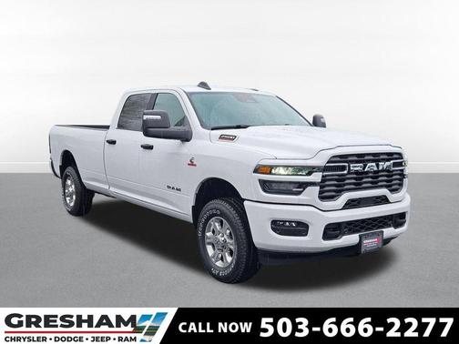 Bright White Clearcoat 2026 RAM 2500 Big Horn Crew Cab 4x4 8' Box