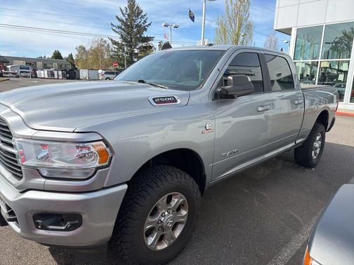 Billet Silver Metallic Clearcoat 2021 RAM 2500 Big Horn Crew Cab 4x4 6'4' Box