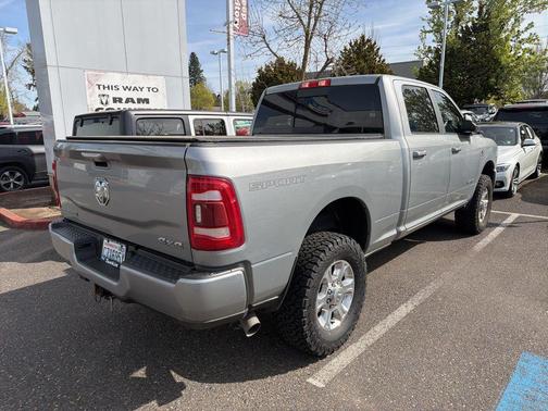 Billet Silver Metallic Clearcoat 2021 RAM 2500 Big Horn Crew Cab 4x4 6'4' Box