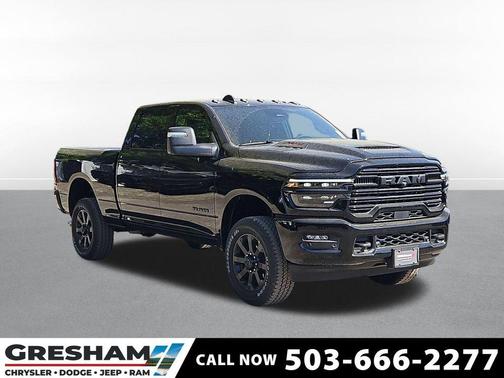 Diamond Black Crystal Pearlcoat 2026 RAM 2500 Laramie Crew Cab 4x4 6'4' Box