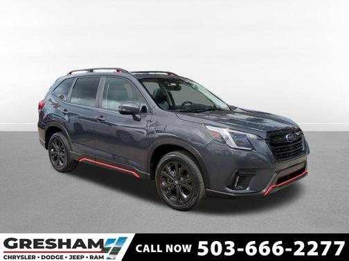 Crystal Black Silica 2024 Subaru Forester Sport