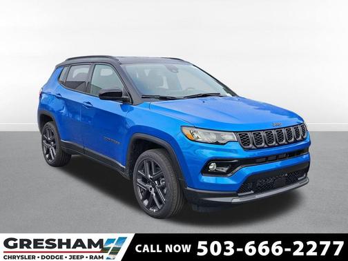 hydro blue pearlcoat 2026 Jeep Compass Limited