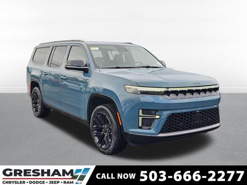 Steel Blue 2026 Jeep Grand Wagoneer L Limited Reserve 4x4