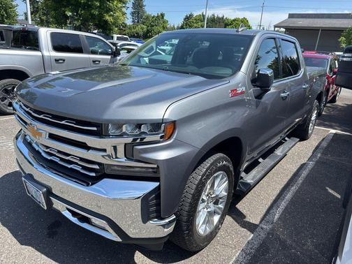 Satin Steel Metallic 2021 Chevrolet Silverado 1500 LTZ