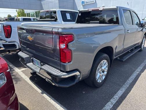 Satin Steel Metallic 2021 Chevrolet Silverado 1500 LTZ