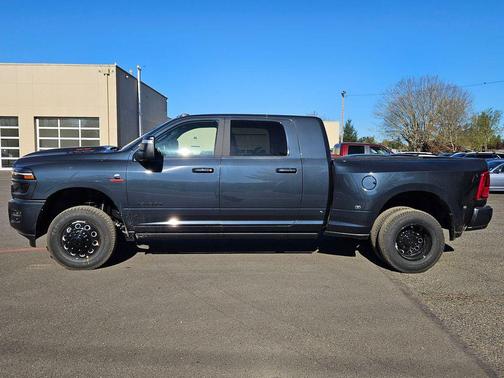 Forged Blue Metallic 2026 RAM 3500 Laramie Mega Cab 4x4 6'4' Box