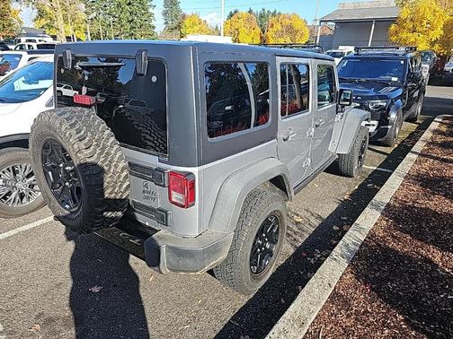 2016 Jeep Wrangler Unlimited Willys Wheeler