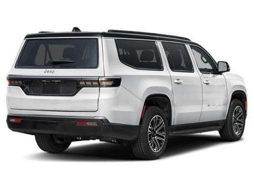 Bright White Clearcoat 2026 Jeep Grand Wagoneer L Summit Obsidian 4x4