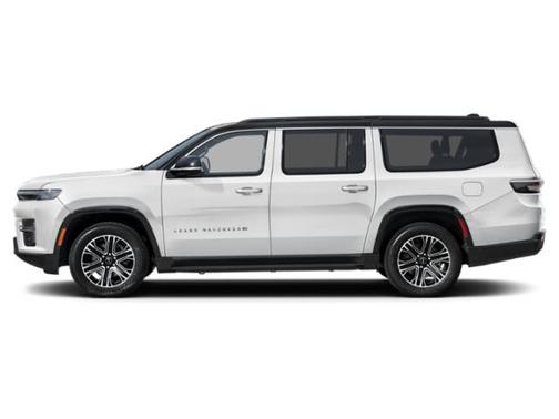 Bright White Clearcoat 2026 Jeep Grand Wagoneer L Summit Obsidian 4x4