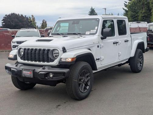 Bright White Clearcoat 2025 Jeep Gladiator Sport S