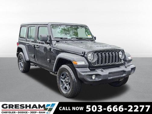 Black Clearcoat 2026 Jeep Wrangler Sport