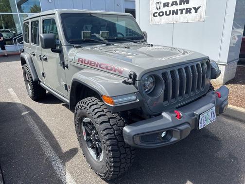 Sting-Gray Clearcoat 2020 Jeep Wrangler Unlimited Rubicon