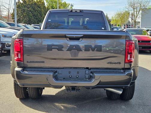 Granite Crystal Metallic Clearcoat 2026 RAM 3500 Laramie Mega Cab 4x4 6'4' Box