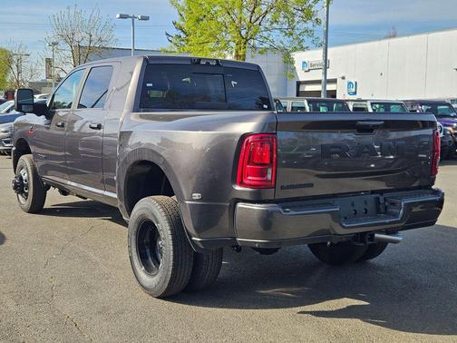 Granite Crystal Metallic Clearcoat 2026 RAM 3500 Laramie Mega Cab 4x4 6'4' Box