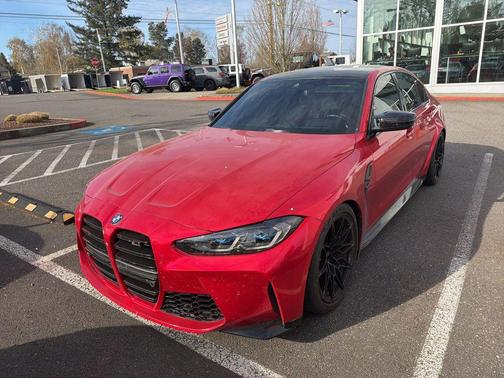 Alpine White 2022 BMW M3 Competition