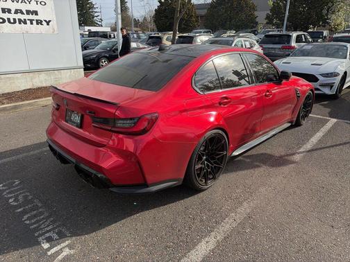 Alpine White 2022 BMW M3 Competition