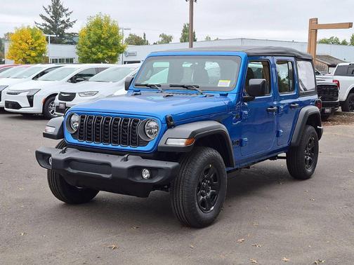 Hydro Blue Pearlcoat 2027 Jeep Wrangler Sport