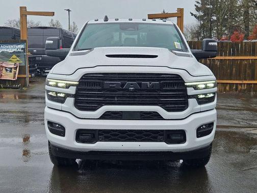 Bright White Clearcoat 2026 RAM 2500 Laramie Mega Cab 4x4 6'4' Box