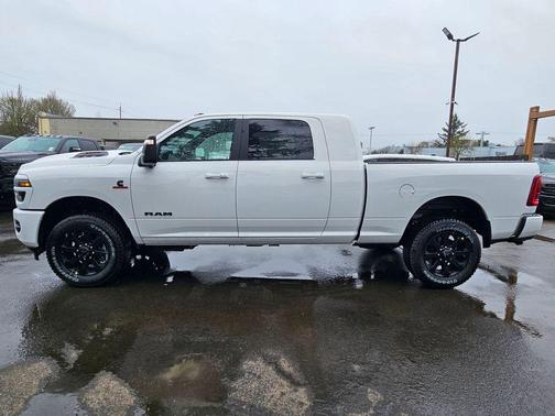 Bright White Clearcoat 2026 RAM 2500 Laramie Mega Cab 4x4 6'4' Box