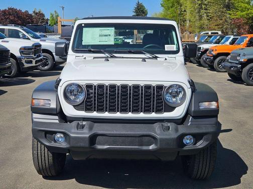 Bright White Clearcoat 2026 Jeep Wrangler Sport